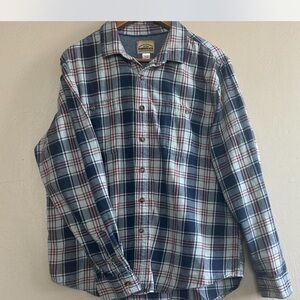 Vintage Sears Roebuck Men’s Flannel Shirt. Size XL. 100% Cotton.